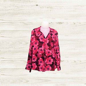 Worthington petite size PXL womens shirt button up long sleeves